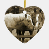 Beste Freunde Keramikornament (Vorne)