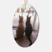 Beste Freunde Keramikornament (Links)