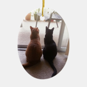 Beste Freunde Keramikornament