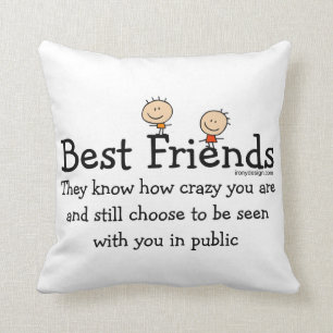Beste Freunde Kissen