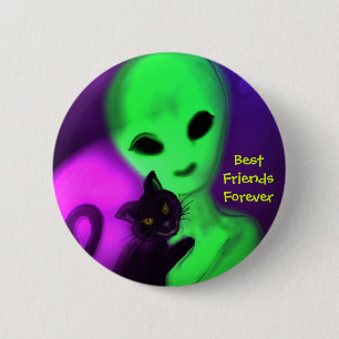 Beste Freunde knöpfen für immer Button