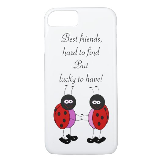 Beste Freunde Ladybugs Case-Mate iPhone Hülle (Rückseite)
