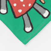 Beste Freunde Maisy und Dotty Griff-Hände Fleecedecke (Ecke)