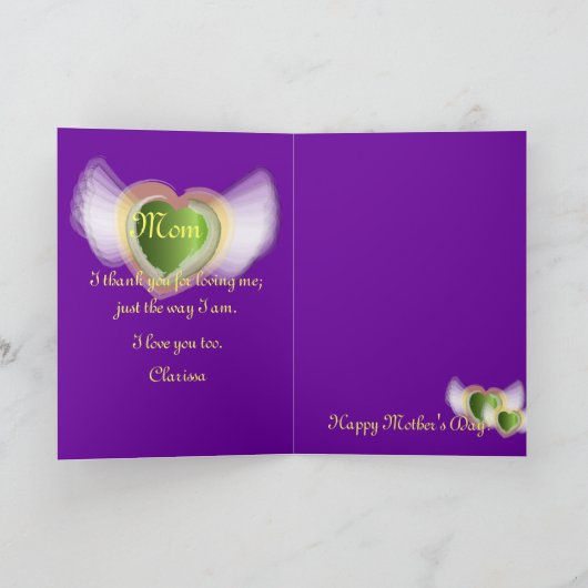 Beste Freunde! , Mir-Fertigen Mama besonders an Karte (Innenseite)