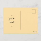 Beste Freunde - niedlicher Welpe und Kätzchen im G Postkarte (Rückseite)