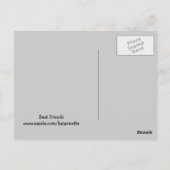 Beste Freunde Postkarte (Rückseite)
