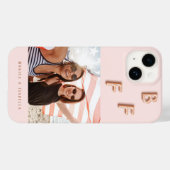Beste Freunde Rose Gold Foto besticht durch beste Case-Mate iPhone Hülle (Rückseite (Horizontal))
