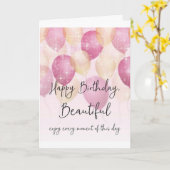 ***BESTE FREUNDE/SCHÖNE LADY*** AM GEBURTSTAG KARTE (Gelbe Blume)