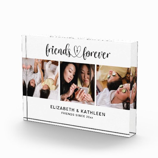 Beste Freunde Skriptfotokopplungsblock Fotoblock (Rechts)