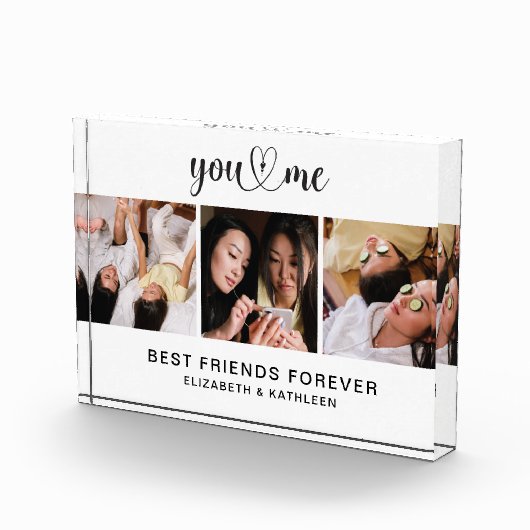 Beste Freunde Skriptfotokopplungsblock Fotoblock (Rechts)