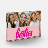 Beste Freunde Skriptgeschenk für Freunde FotoColla Fotoblock (Links)