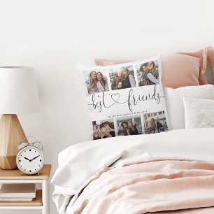 Beste Freunde Skriptgeschenk für Freunde FotoColla Kissen