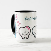 Beste Freunde Tasse (Vorderseite Links)