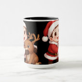 Beste Freunde Tasse (Zentrum)
