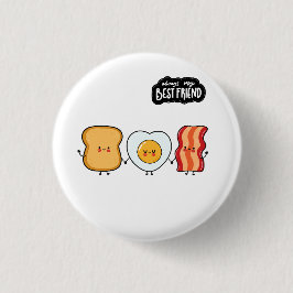 Beste-Freunde-Trio- Speck Eier & Toast Button