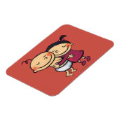 Beste Freunde umarmen Magnet (Linke Seite)