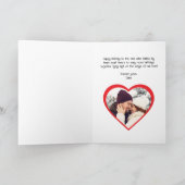 Beste Freunde und Seelenverwandte, rosa Papierflug Karte (Innenseite)