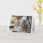 ***BESTE FREUNDE*** WISHED MERRY CHRISTMAS/NEW YEA KARTE (Gelbe Blume)