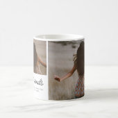 Beste Freunde Zitat Foto Script Andenken Kaffeetasse (Mittel)