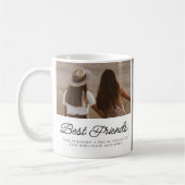 Beste Freunde Zitat Foto Script Andenken Kaffeetasse (Links)