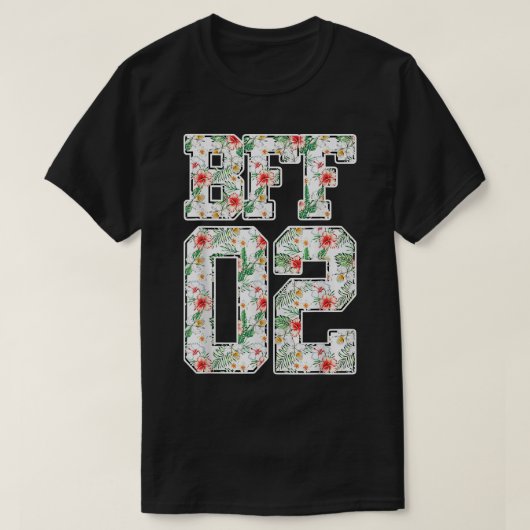 BESTE FREUNDIN 02 Beste Freunde Matching tee Besti (Design vorne)