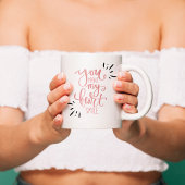 BESTE FREUNDIN Anpassbarer Name: Lächeln Sie mein  Tasse