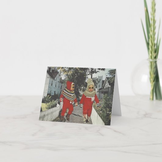 BESTE FREUNDIN Babys - Dankeskarte (Vorderseite)