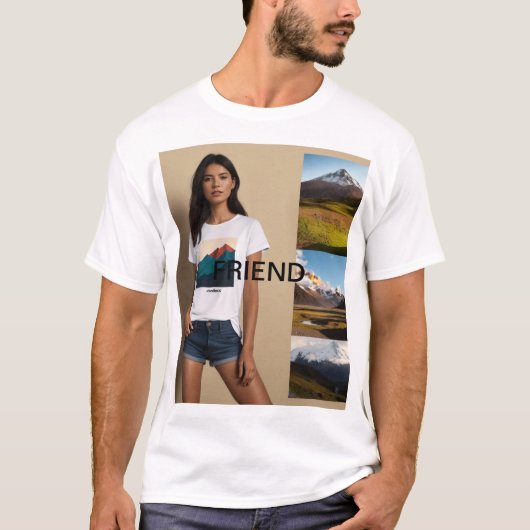 BESTE FREUNDIN Beauty T-Shirt: Perfektes Geschenk! T-Shirt (Vorderseite)