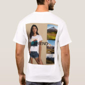 BESTE FREUNDIN Beauty T-Shirt: Perfektes Geschenk! T-Shirt (Rückseite)