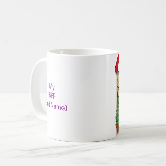 BESTE FREUNDIN Best Friend Forever Kaffeetasse (Vorderseite Links)