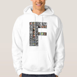 BESTE FREUNDIN Best Friends Forever 15 Collage Tem Hoodie