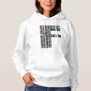 BESTE FREUNDIN Best Friends Forever 15 Collage Tem Hoodie