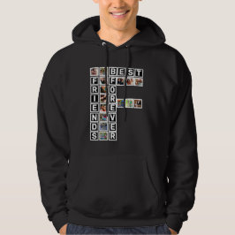 BESTE FREUNDIN Best Friends Forever 15 Collage Tem Hoodie