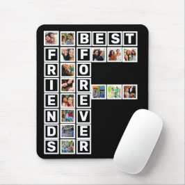 BESTE FREUNDIN Best Friends Forever 15 Collage Tem Mousepad
