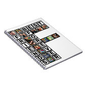 BESTE FREUNDIN Best Friends Forever 15 Collage Tem Notizblock (Rechte Seite)