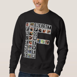 BESTE FREUNDIN Best Friends Forever 15 Collage Tem Sweatshirt