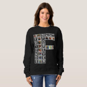 BESTE FREUNDIN Best Friends Forever 15 Collage Tem Sweatshirt (Vorne ganz)