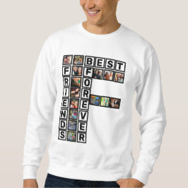 BESTE FREUNDIN Best Friends Forever 15 Collage Tem Sweatshirt