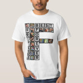 BESTE FREUNDIN Best Friends Forever 15 Collage Tem T-Shirt (Vorderseite)