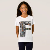 BESTE FREUNDIN Best Friends Forever 15 Collage Tem T-Shirt (Vorne ganz)