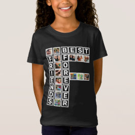 BESTE FREUNDIN Best Friends Forever 15 Collage Tem T-Shirt