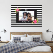 BESTE FREUNDIN Best Friends Forever Foto Block Leinwanddruck (Insitu (Schlafzimmer))