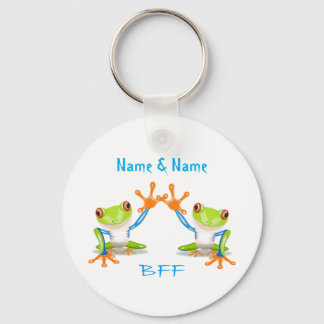 BESTE FREUNDIN Best Friends Forever Frogs Schlüsse Schlüsselanhänger
