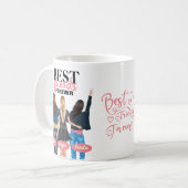 BESTE FREUNDIN Best Friends Forever Kaffee Tasse (Vorderseite Links)