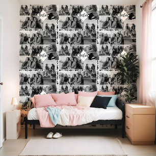 BESTE FREUNDIN Best Friends Forever Schwarz-weiße  Tapete