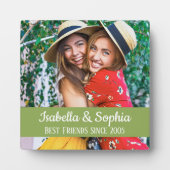 BESTE FREUNDIN Best friends Foto Fotoplatte (Vorderseite)