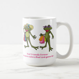 BESTE FREUNDIN beste Freund-für immer Frosch-Tass Kaffeetasse