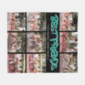 BESTE FREUNDIN Beste Freunde 9 FotoCollage Fleecedecke (Vorderseite (Horizontal))