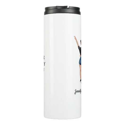 Beste Freundin Beste Freunde Besties Freundschaft Thermosbecher (Rückseite)