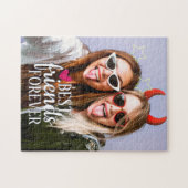 BESTE FREUNDIN Beste Freunde für immer modernes Fo Puzzle (Horizontal)